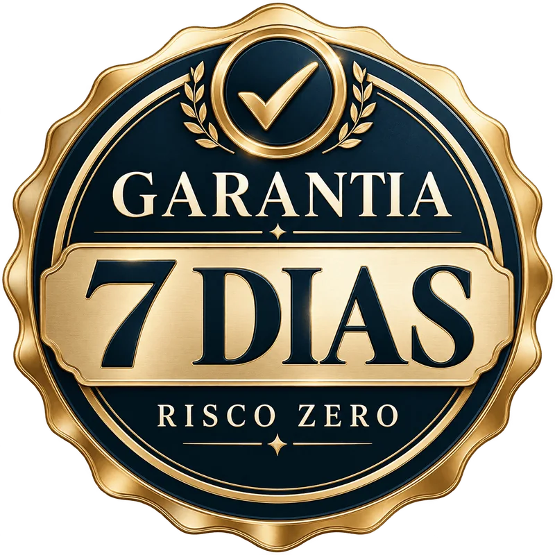 Selo de garantia de 7 dias