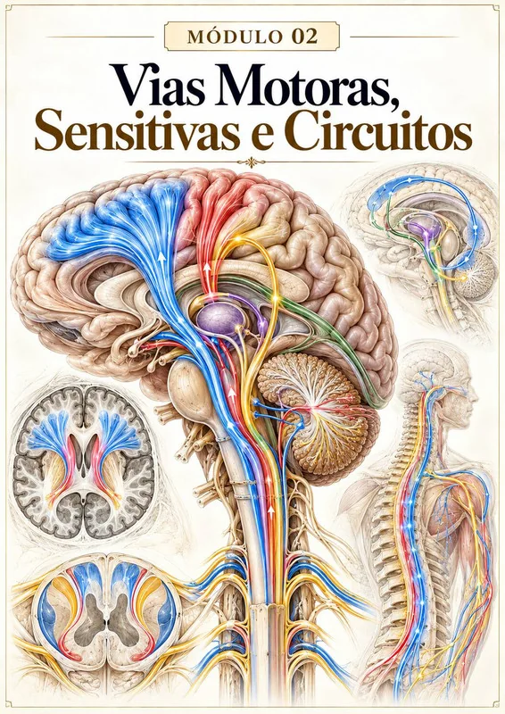 Vias Motoras, Sensitivas e Circuitos